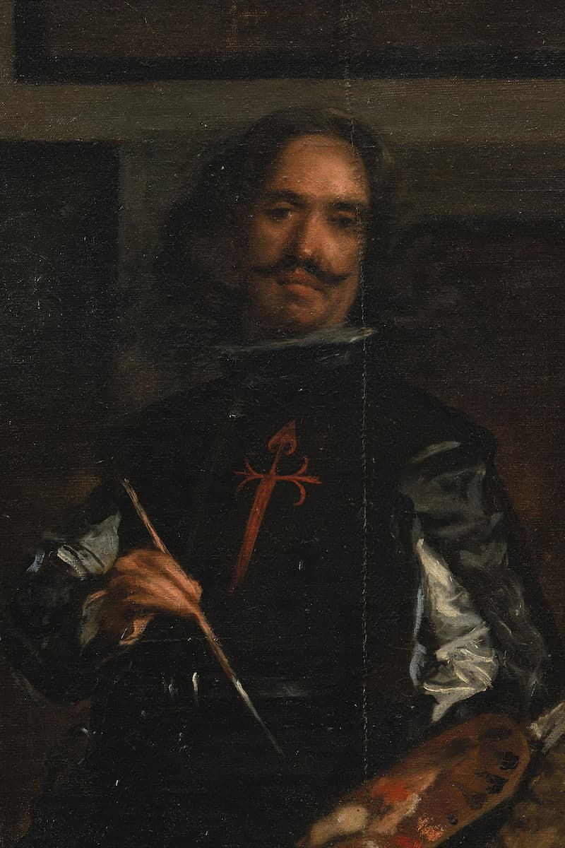 ベラスケス《ラス・メニーナス》の自画像部分