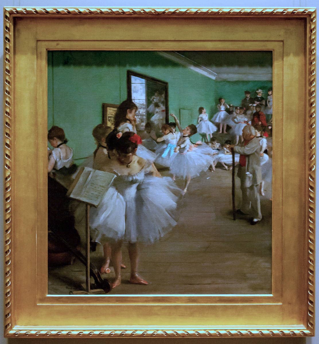 エドガー・ドガ《The Dance Class》（1874年）